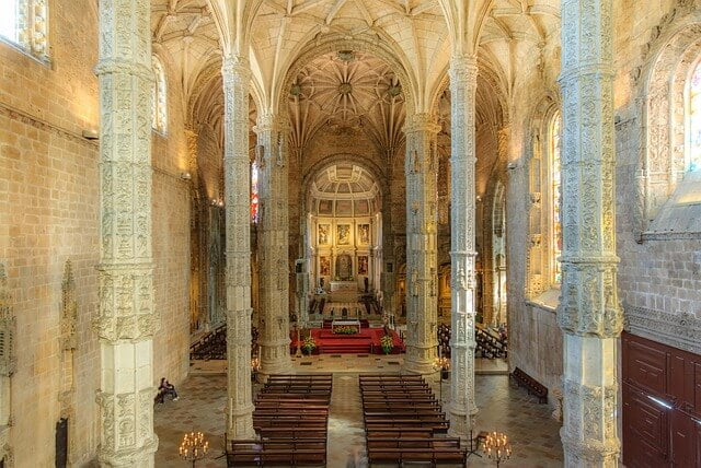 Church of the Jerónimos Monastery in Lisbon